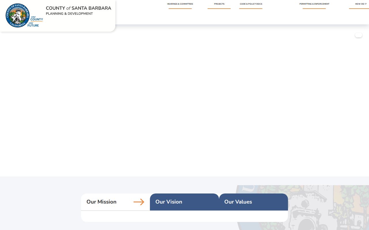 Santa Maria residents directory view of the Santa Barbara County GIS access page